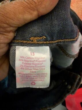 Vintage Women Jeans Flare & Wide Leg - Dark Blue